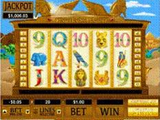 King Tuts Treasure Slot Screenshot