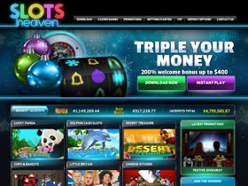 Slots Heaven Casino Screenshot